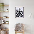 Load image into Gallery viewer, Bear Paw Symbol (18x24) Wooden Sign - William Rae Designs