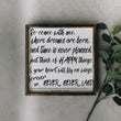Load image into Gallery viewer, So Come With Me / Peter Pan (13x13) Wooden Sign - William Rae Designs