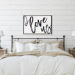 Load image into Gallery viewer, I Love Us (24x36) Wooden Sign - William Rae Designs