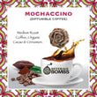Load image into Gallery viewer, Mochaccino Diffusible coffee, a medium roast coffee with organic cacao and cinnamon