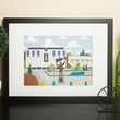 Load image into Gallery viewer, Edmonton Coliseum Print - Snow Alligator
