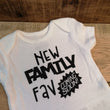 Load image into Gallery viewer, New Family Fav Onesie - All Decked Out Events