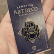 Load image into Gallery viewer, "Edmonton" Art Deco Pin - Pearce and Parker