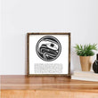 Load image into Gallery viewer, The Native Eagle Symbol (13x13) Wooden Sign - William Rae Designs