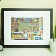 Load image into Gallery viewer, University of Alberta Print - Snow Alligator