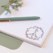 Load image into Gallery viewer, Floral Peace Sign / Notepad - Keepsakes by TMK
