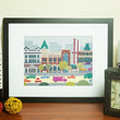 Load image into Gallery viewer, Edmonton Whyte Ave Print - Snow Alligator