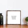Load image into Gallery viewer, You'll Never Know Dear How Much I Love You (13x13) Wooden Sign - William Rae Designs