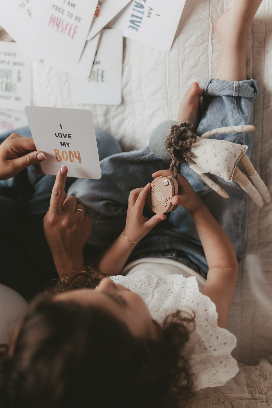 By incorporating Affirmation Cards into your child’s daily routine, they will learn to navigate their feelings and above all, to love themselves for who they are.