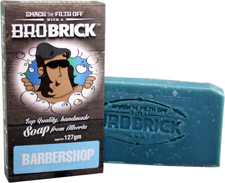 Remember the smell of a 50’s style barbershop? Neither do I, but I imagine it might smell like this. Our best selling brick. 