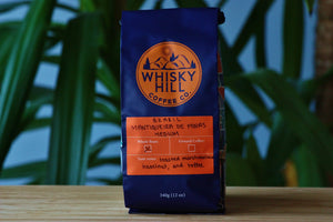 Whiskey Hill Coffee Co. medium roast whole bean coffee from Brazilian coffee beans