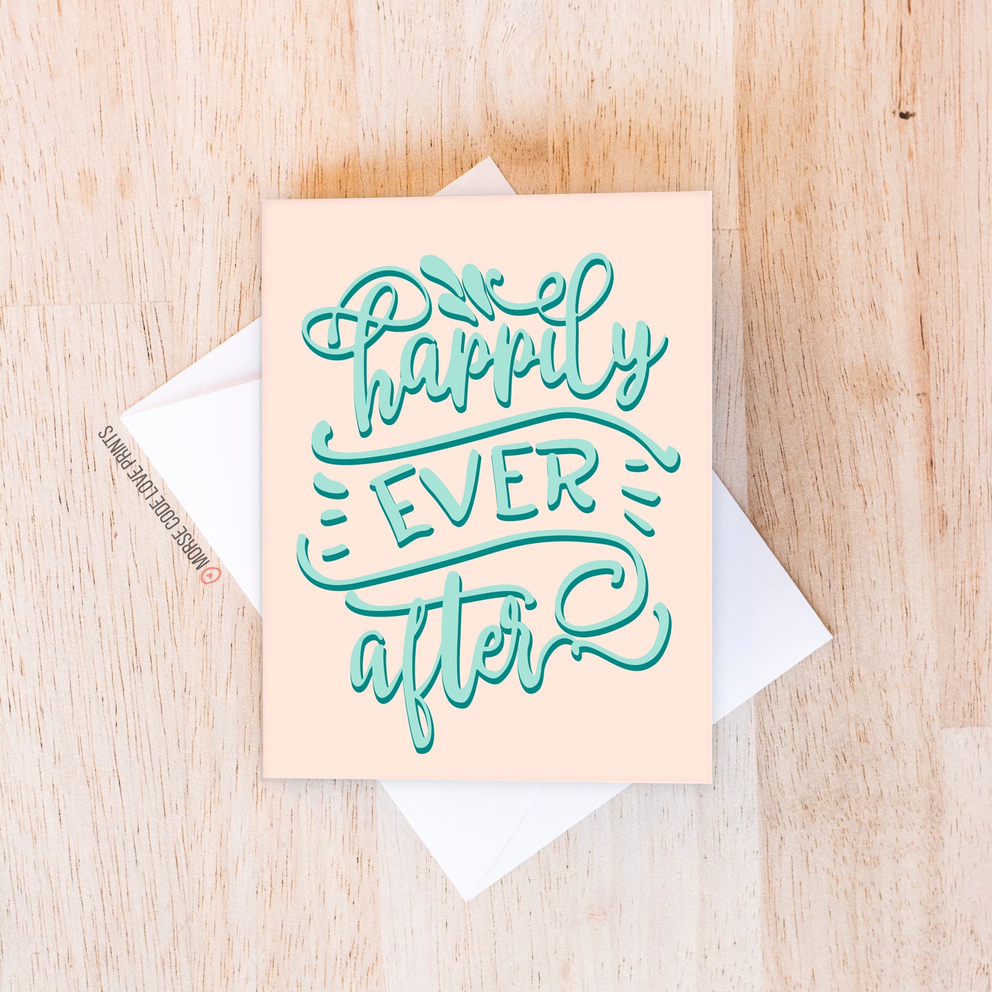 Happily Ever After Wedding Card