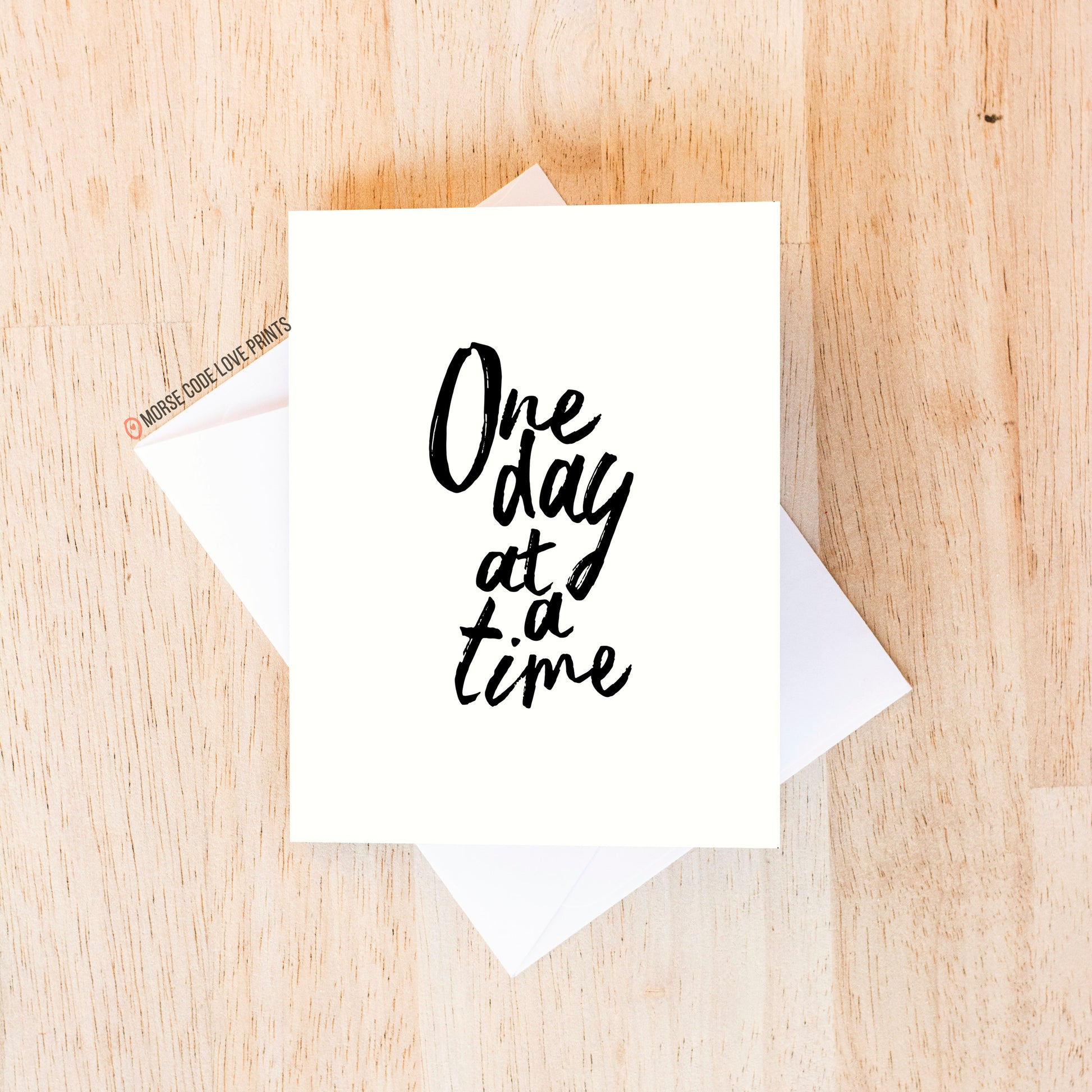 One Day At A Time Support Card
