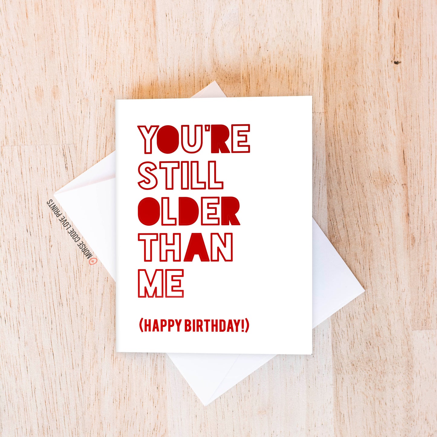 Still Older Birthday Card