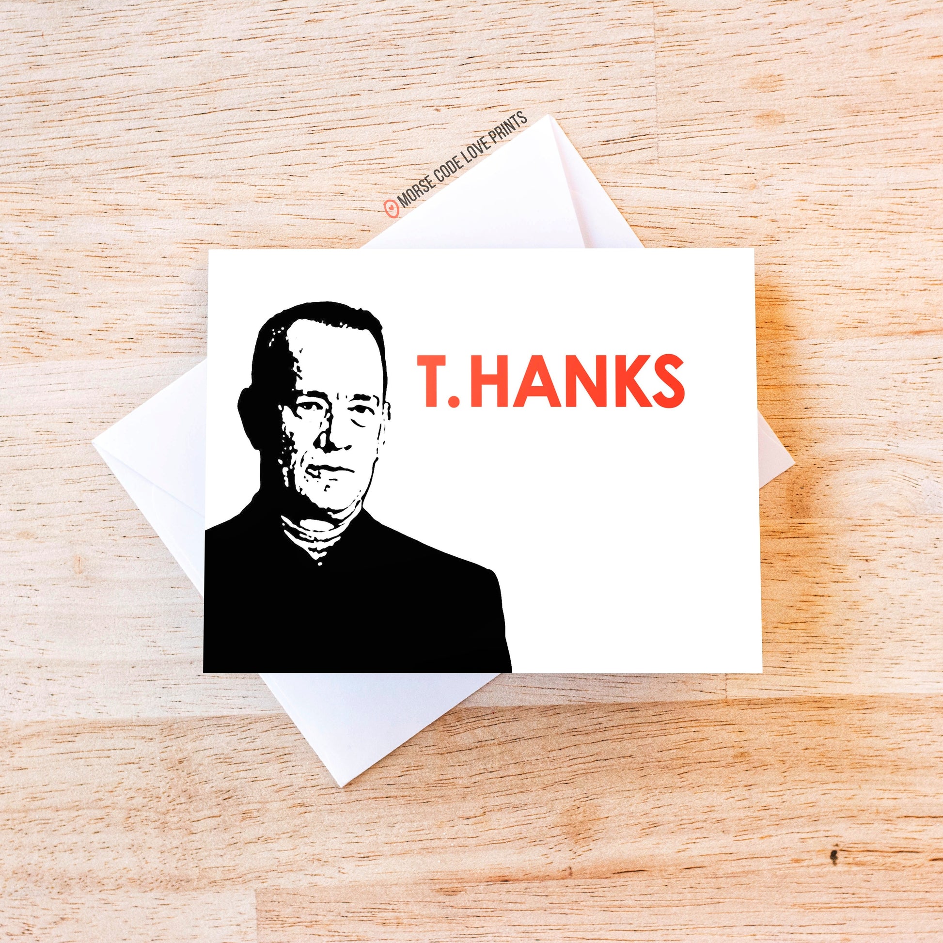 T.Hanks Thank You Card