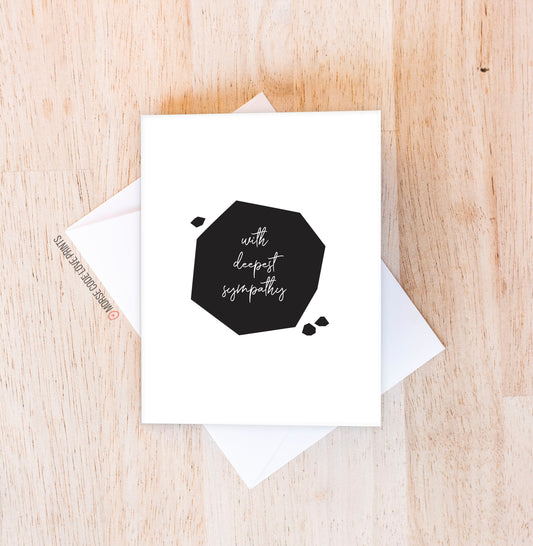 With Deepest Sympathy Card