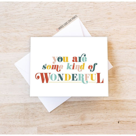 Wonderful Just Because Card
