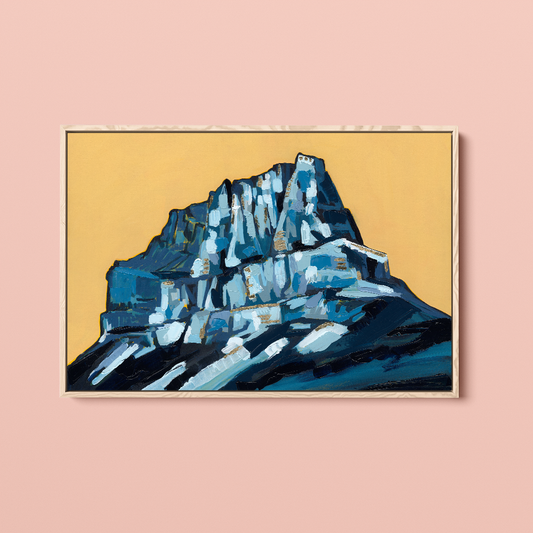Castle Mountain Art Print