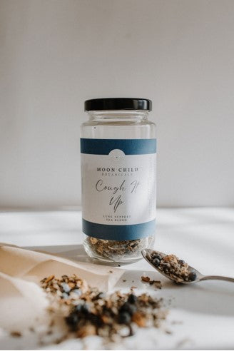 A soothing blend of mullein, orange peel, juniper berries, hyssop and peppermint all work together to help expel mucus from the lungs. It’s perfect for when your fighting a cold or any time mucus buildup is bothersome. It’s helpful for smokers and anyone exposed to smoke from fires.