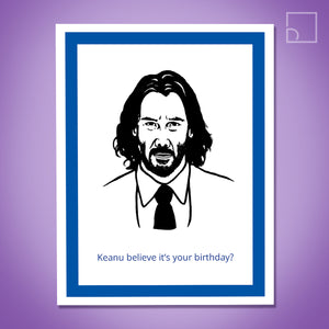 Keanu Reeves Card - Design Corner