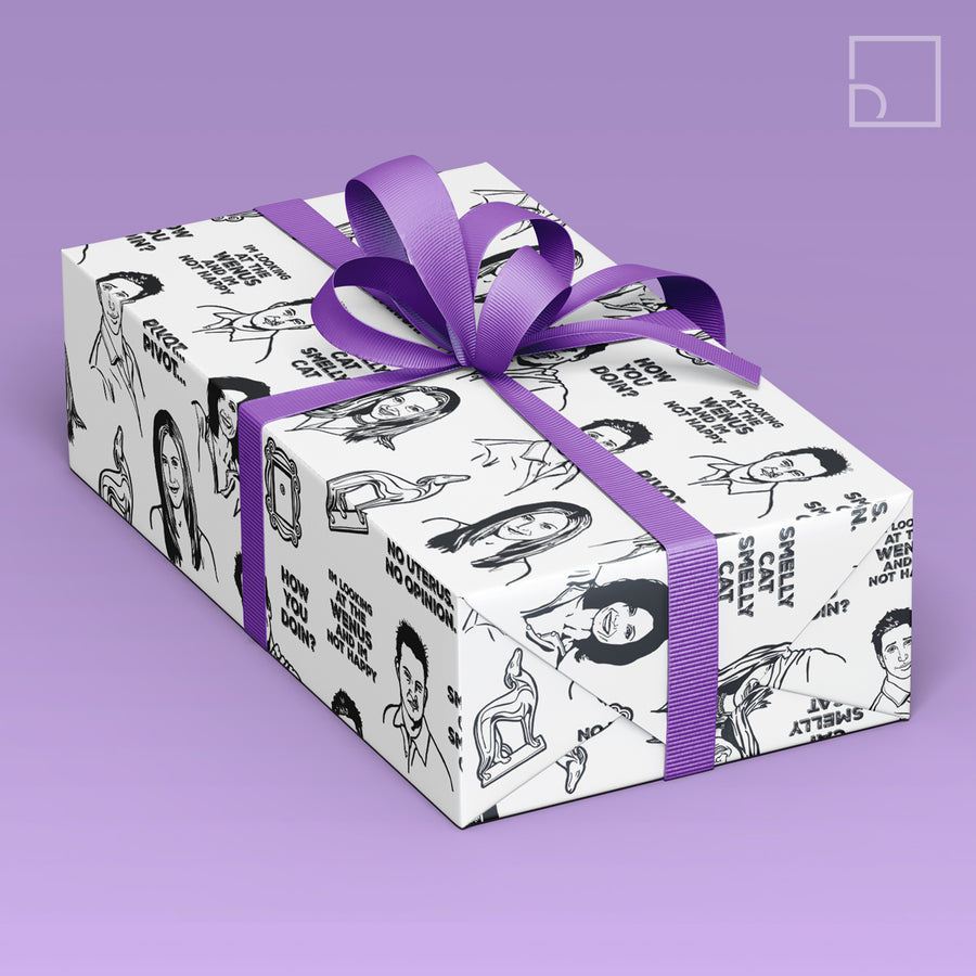 Friends Gift Wrap - Design Corner