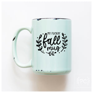 FALL MUG - MUG - PRAIRIE CHICK PRINTS