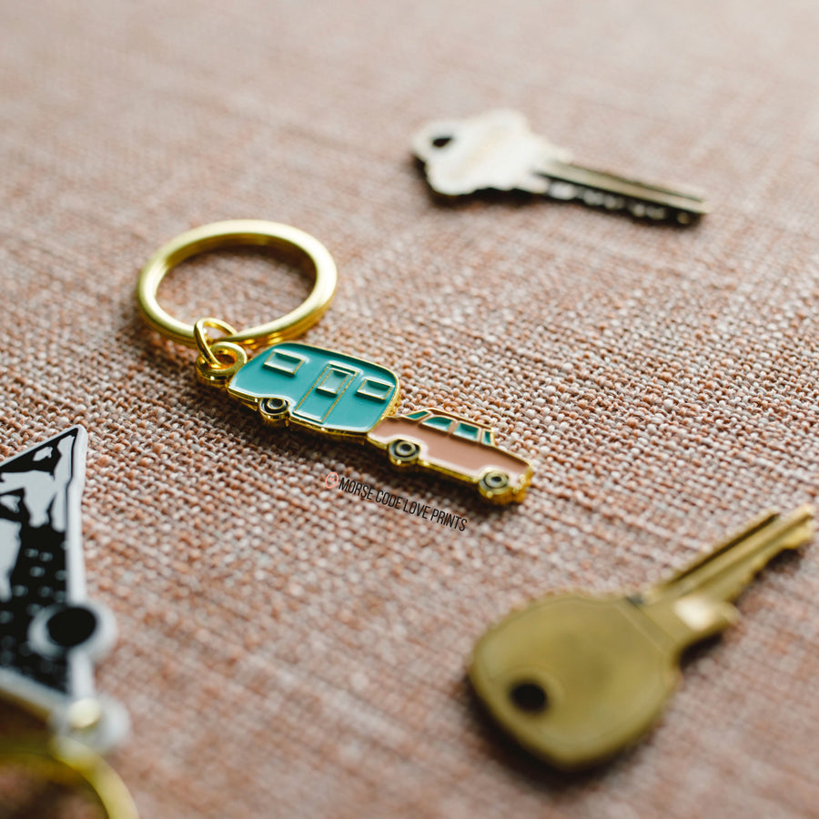Show off your style wherever you go! Our enamel keychains are the perfect accessory for your keys or use them as a zipper charm.