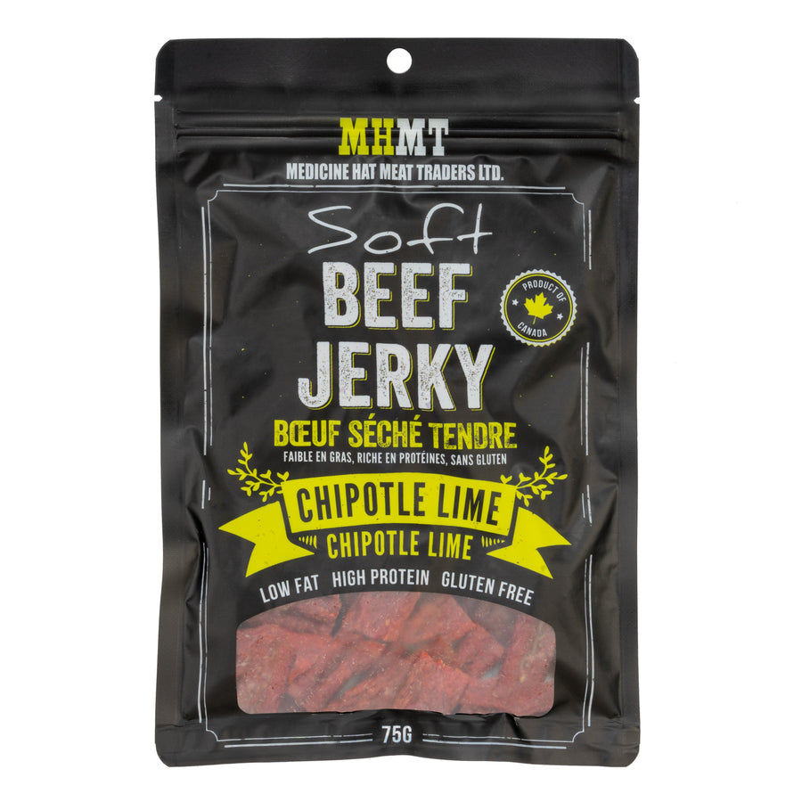 Chipotle lime beef jerky is a spicy and tangy alternative to the original jerky.