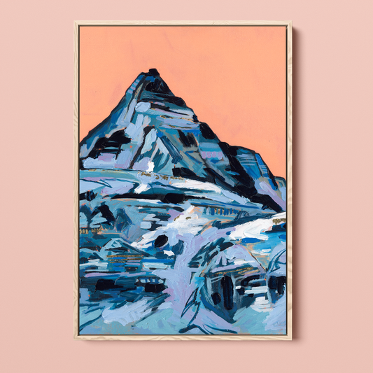 Mount Assiniboine Art Print