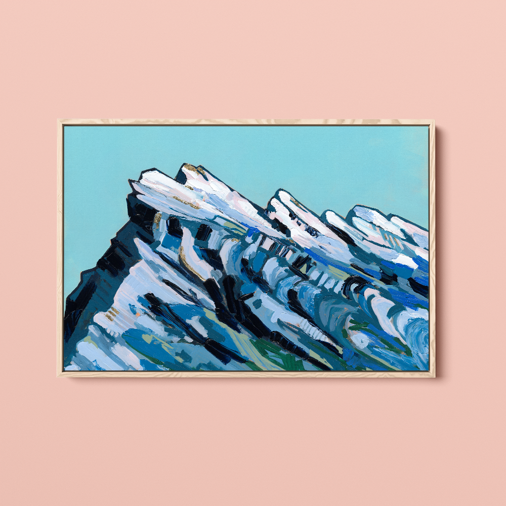 Mount Rundle Art Print