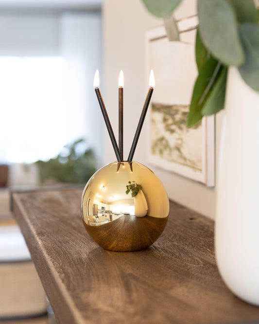 Gold Metallic Vase Neva Collection