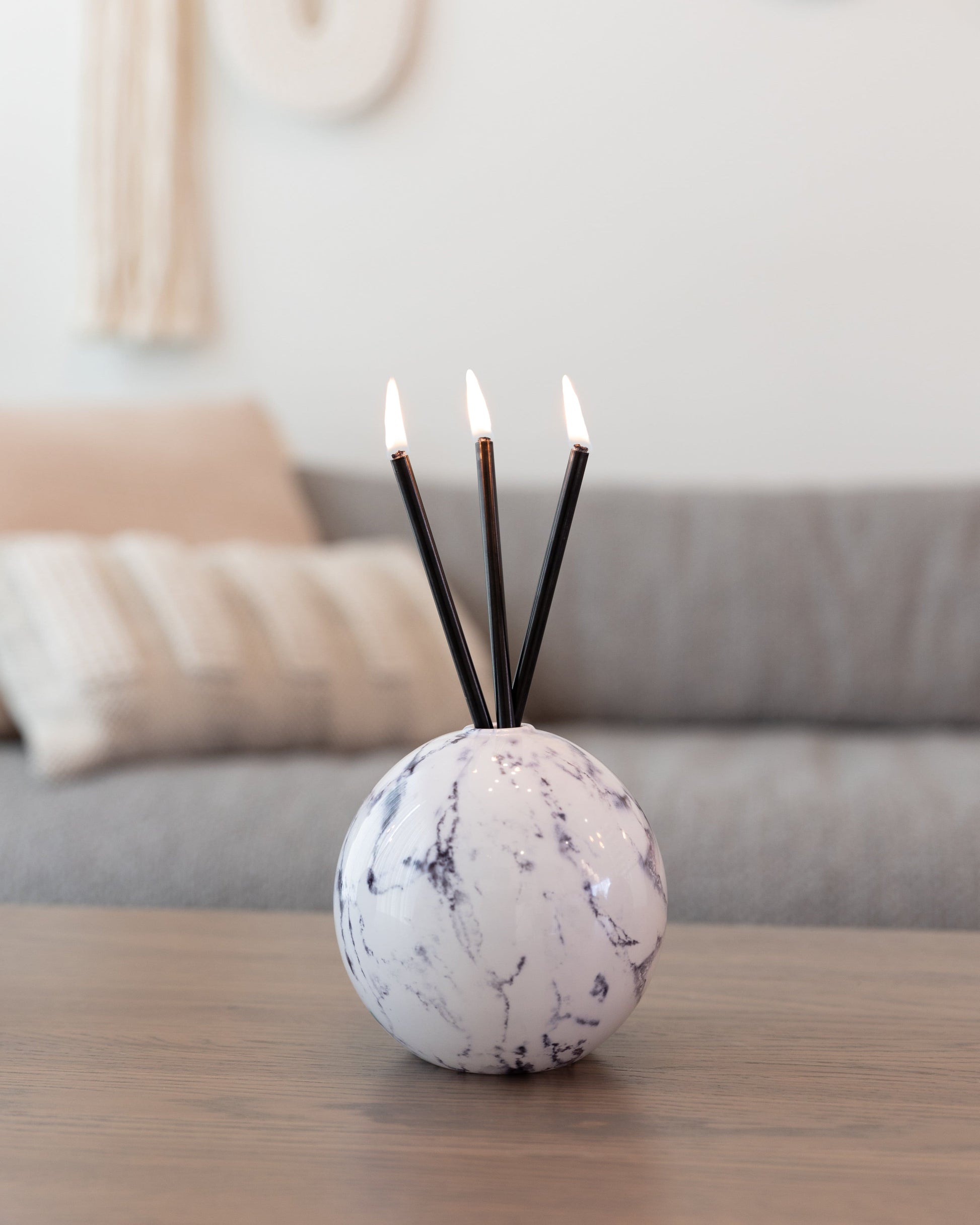 White Marble Vase Neva Collection