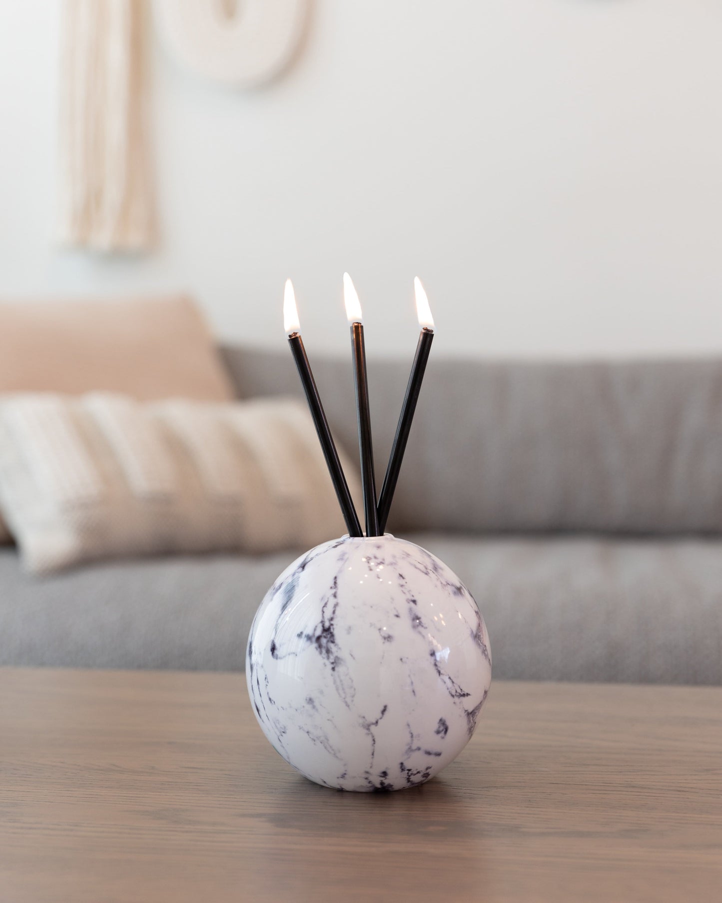 White Marble Vase Neva Collection