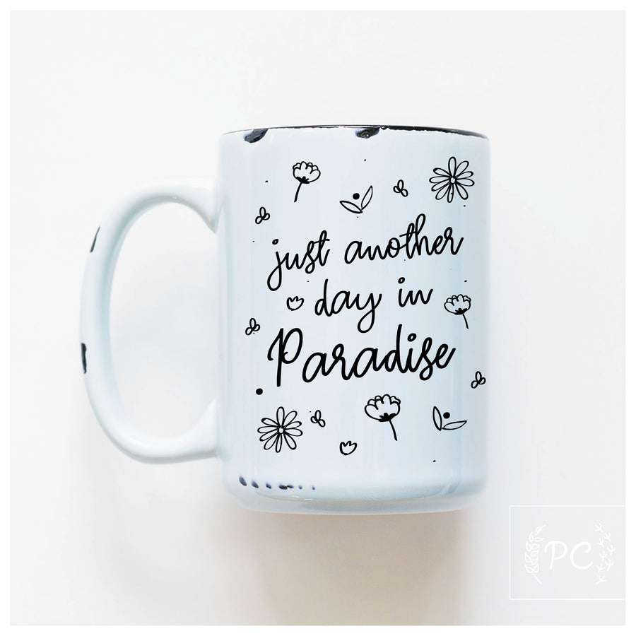 PARADISE - MUG - PRAIRIE CHICK PRINTS