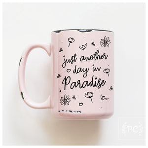 PARADISE - MUG - PRAIRIE CHICK PRINTS