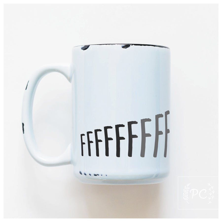 FFFFUCK - MUG - PRAIRIE CHICK PRINTS