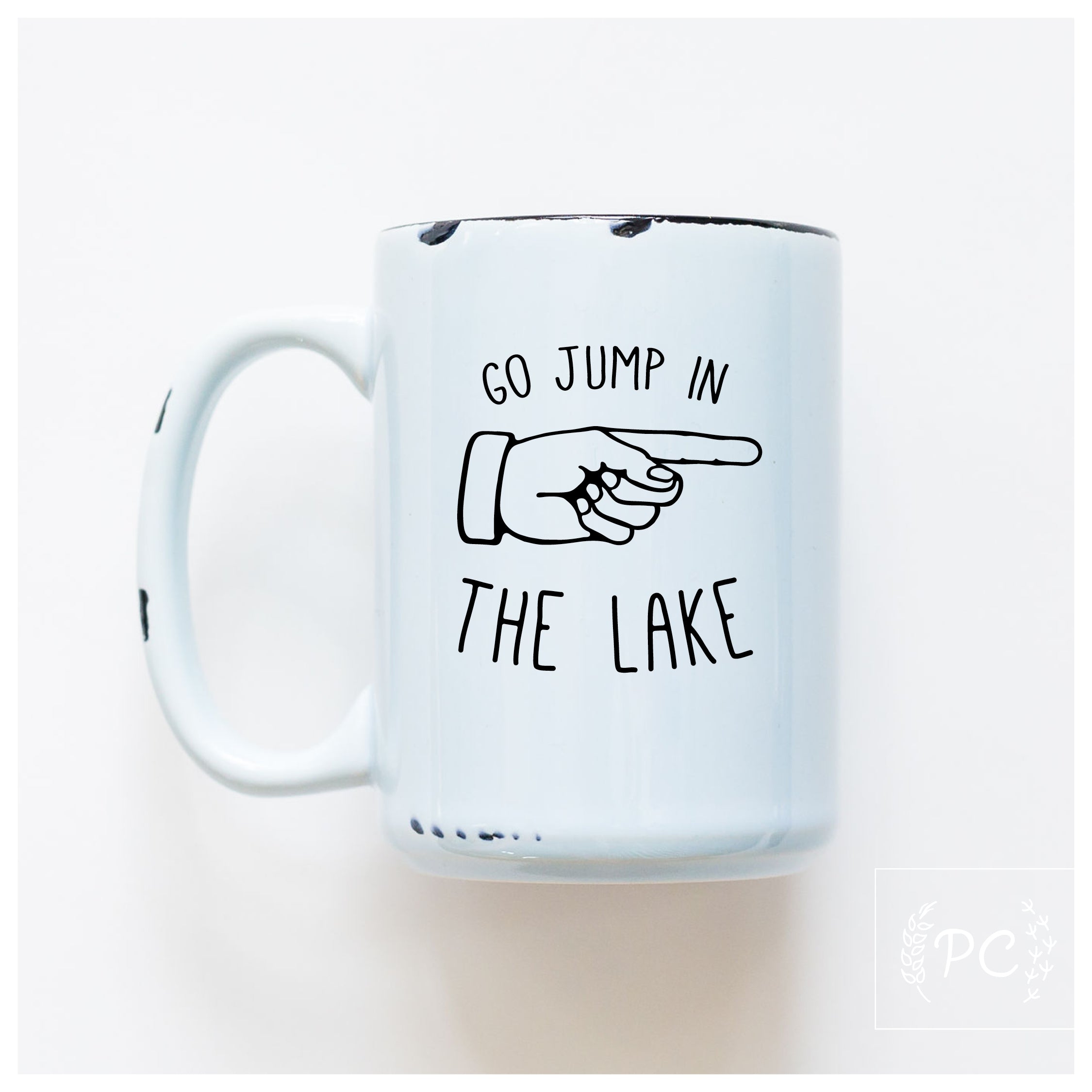 Go Jump The Lake Mug