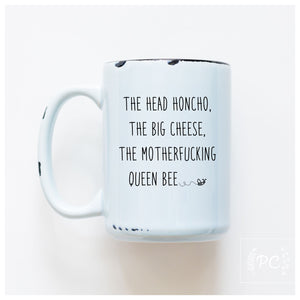 HEAD HONCHO - MUG - PRAIRIE CHICK PRINTS