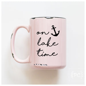 ON LAKE TIME - MUG - PRAIRIE CHICK PRINTS