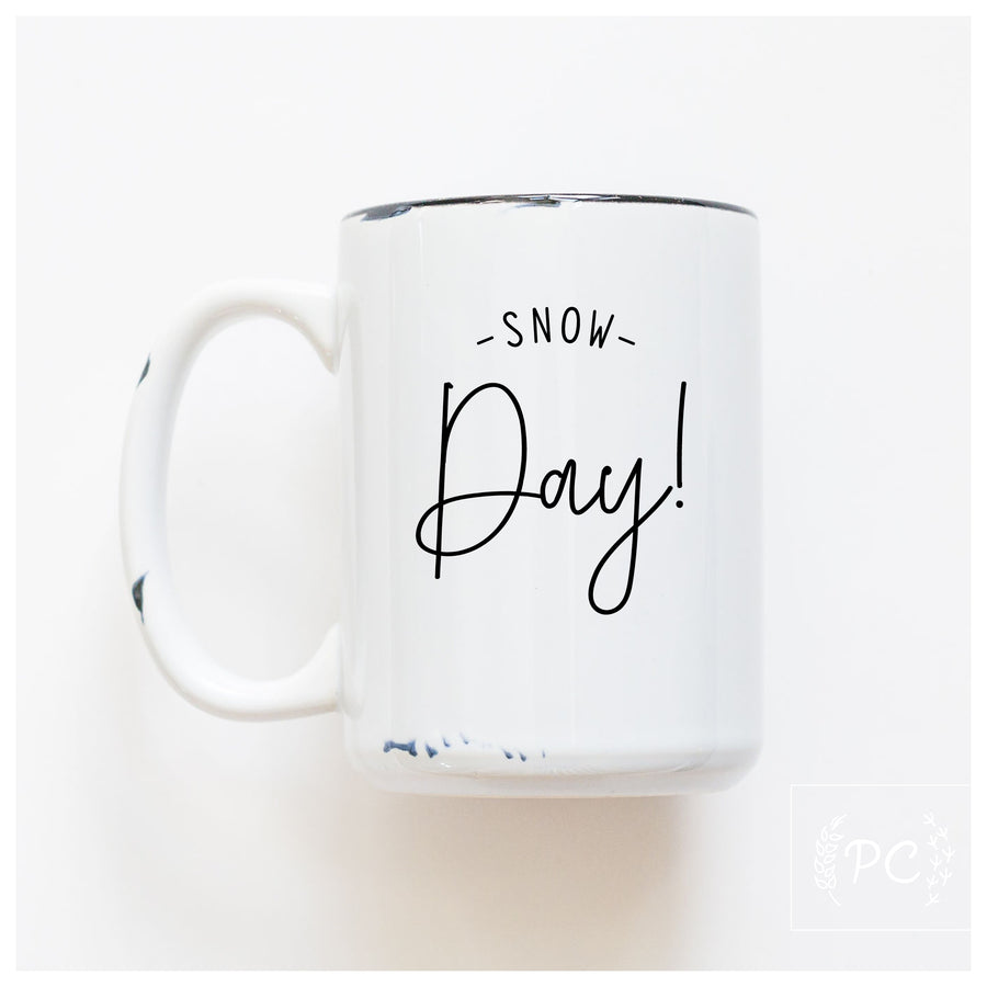 SNOW DAY - MUG - PRAIRIE CHICK PRINTS