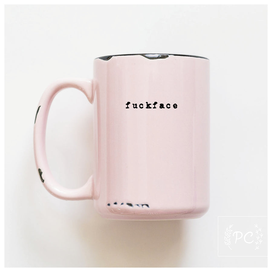 FUCKFACE - MUG - PRAIRIE CHICK PRINTS