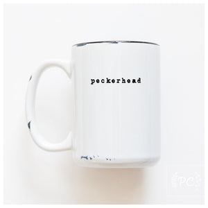 PECKERHEAD - MUG - PRAIRIE CHICK PRINTS