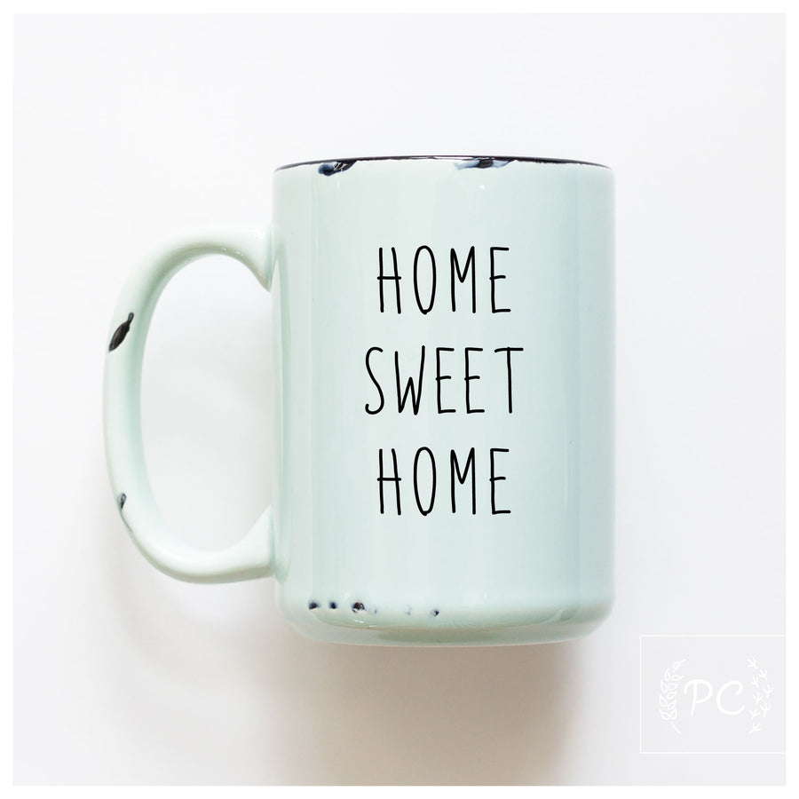HOME SWEET HOME - MUG - PRAIRIE CHICK PRINTS