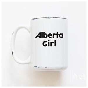 ALBERTA GIRL - MUG - PRAIRIE CHICK PRINTS