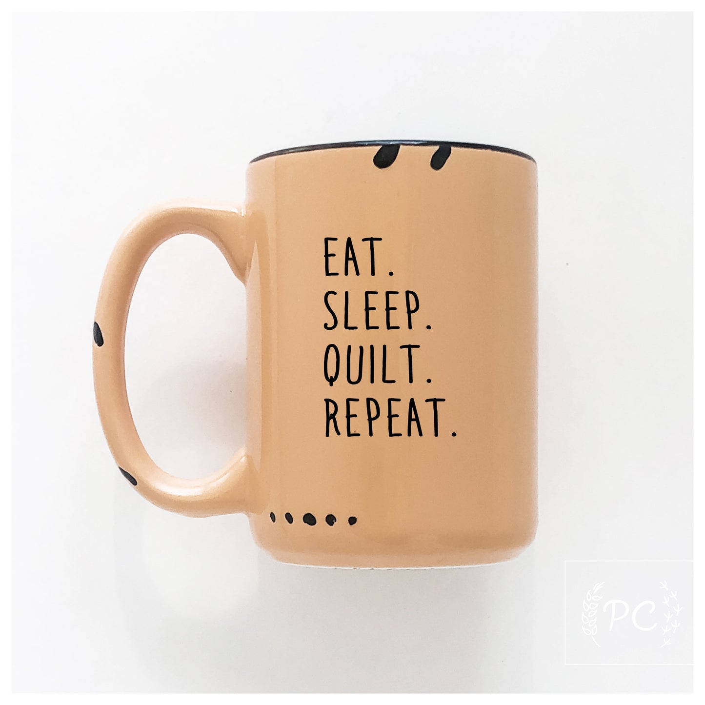 Eat Sleep Quilt Repeat Mug