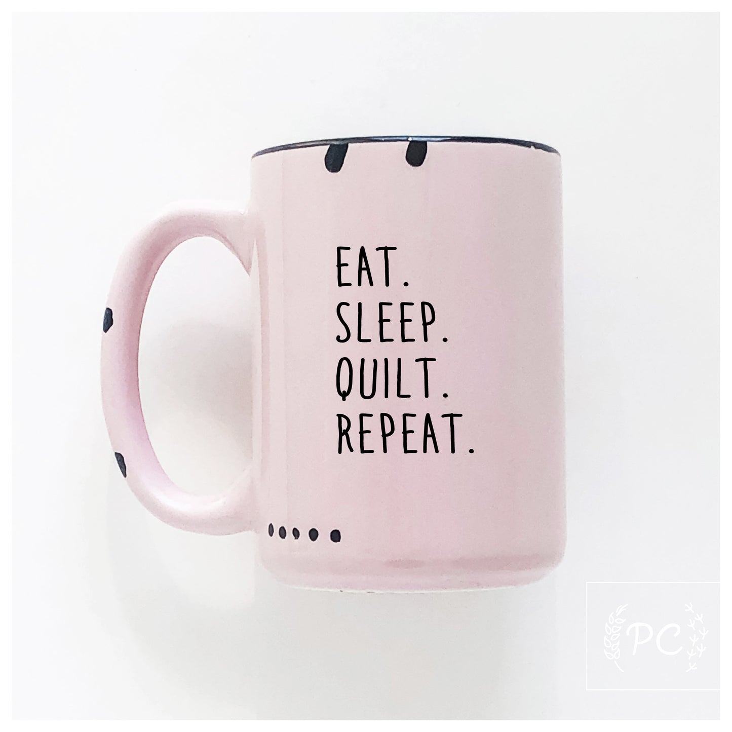 Eat Sleep Quilt Repeat Mug