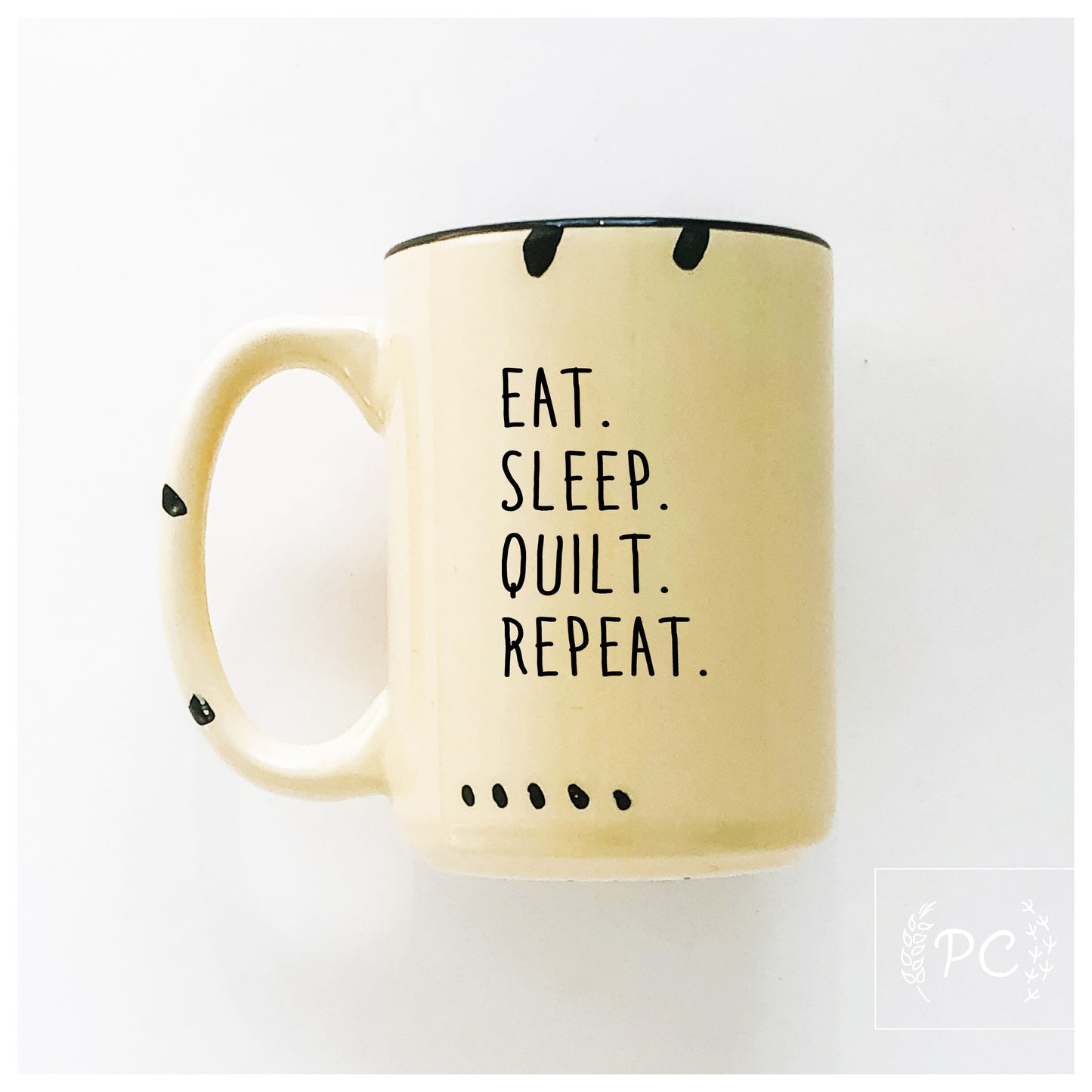 Eat Sleep Quilt Repeat Mug