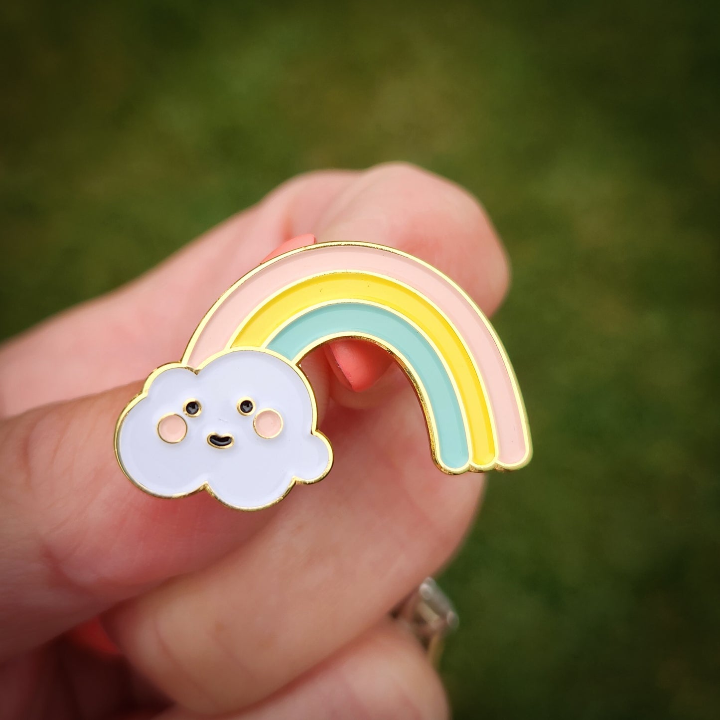Rainbow Enamel Pin