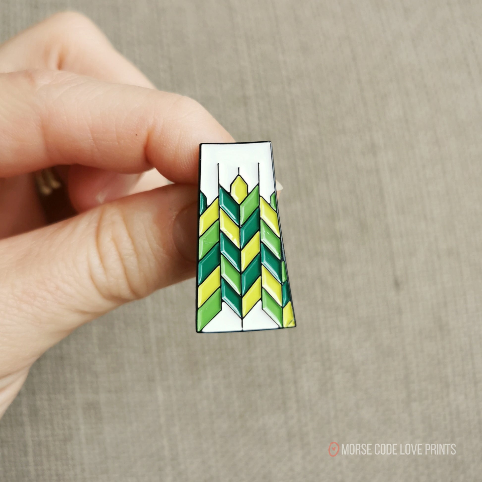 Saskatchewan Enamel Pin