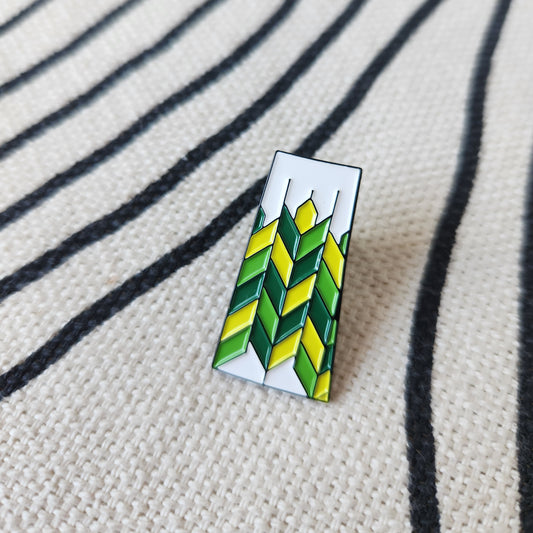 Saskatchewan Enamel Pin